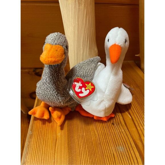 Gracie the Swan and Honks the Goose - Picture 1 of 4